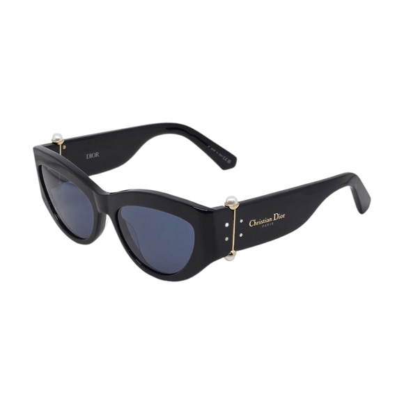 Dior Black Sunglasses with Blue Lenses main image 6